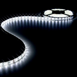 Ruban LED Blanc Neutre 12V 10mm x 5m adhésif 300 LEDS IP61