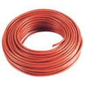 15 m Cable rouge 10mm2 pour cablage des systèmes énergétiques
