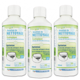 Lot 3 Solutions liquides pour nettoyeurs ultrasons Lot 3 Solutions liquides pour nettoyeurs ultrasons