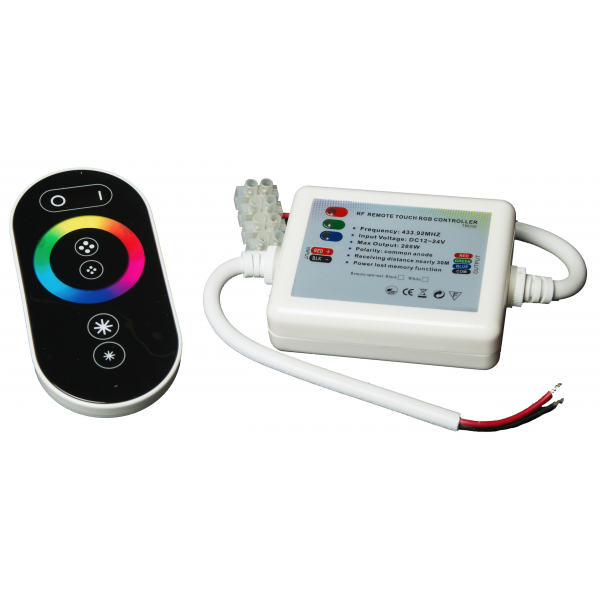 Kit de ruban LED RGB 24V pour chambre avec contrôleur IR et WIFI (5 à 10m,  30 LED/m)