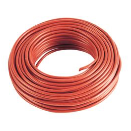 5 m Cable rouge 2,5 mm2 pour cablage des systèmes énergétiques