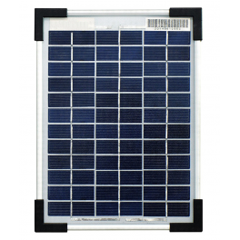 Panneau solaire gamme professionnelle polycristallin 5W 12V