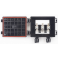 Kit panneau solaire polycristallin 50W 12V et régulateur 10A