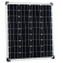 Kit panneau solaire Monocristallin 80W 12V et régulateur 10A