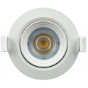 Spot LED 7W 230V encastrable orientable teinte blanc chaud